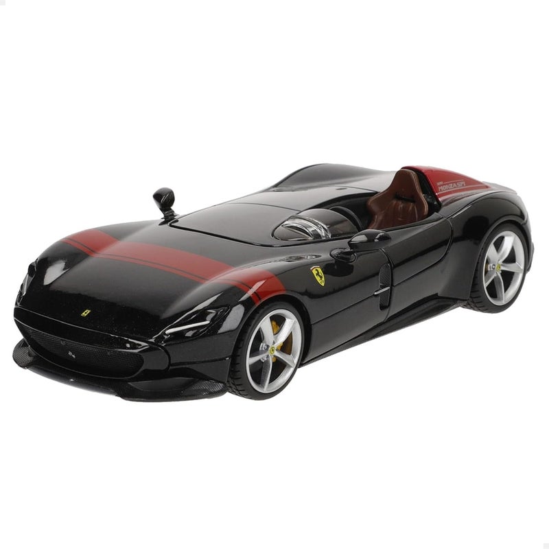 Bburago - Ferrari Monza SP1 1/24 Diecast Model - Black - 18-26027 - Image 1