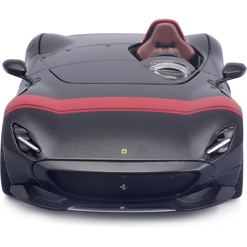 Bburago - Ferrari Monza SP1 1/24 Diecast Model - Black - 18-26027 - Image 4