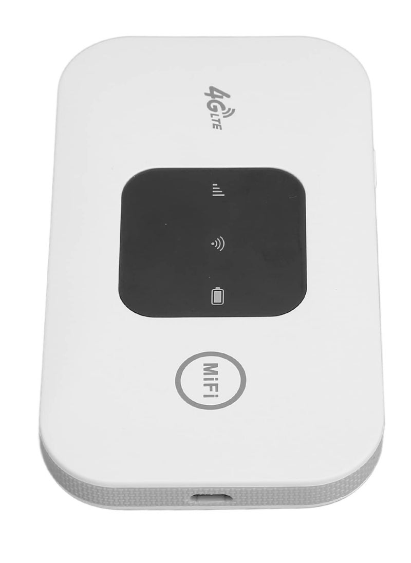 SYOSI - Portable WiFi 4G Mobile Hotspot, Wireless Portable WiFi Hotspot 4G LTE Router with Charging Cable, 150Mbps Download Speed, with USB Cable, with SIM Card Slot for Phone Laptop Desktop Tablet - Image 1