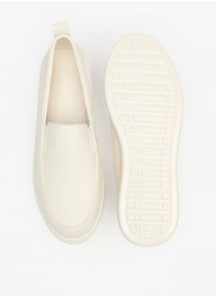 Celeste Women's Solid Slip-On Sneakers  - Image 4
