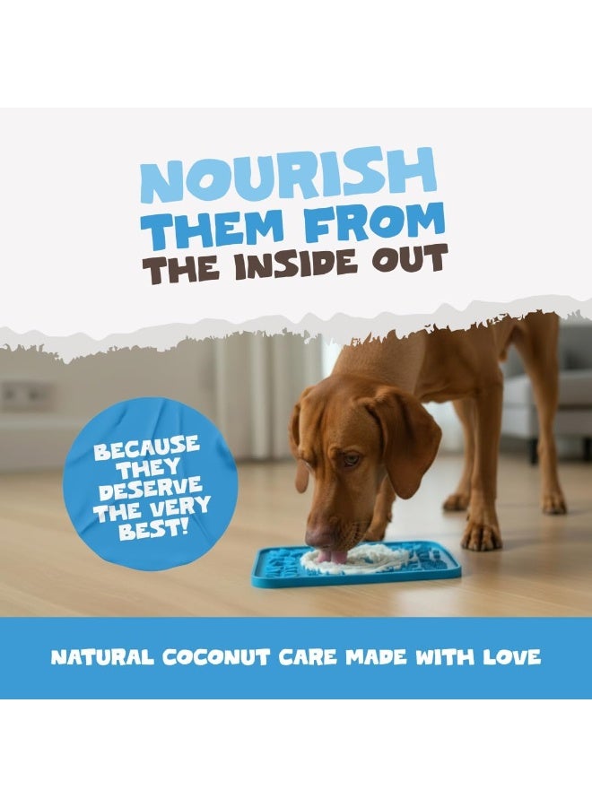 Pets Purest Coconut Oil for Dogs 340g - 100% Natural Cold Pressed Coconut Oil for Healthy Skin & Coat, Digestive & Immune Support - Image 2