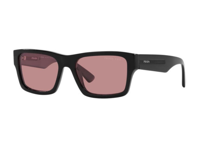 Prada Linea Rossa Rectangle-Style Sunglasses - Image 1