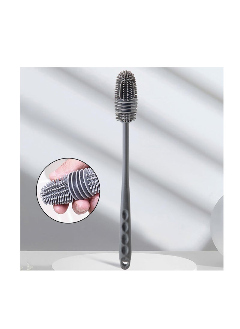 Long soft silicone cleaning brush, multifunctional for cleaning bottles, baby bronzers, gloves and water bottles from Rana store