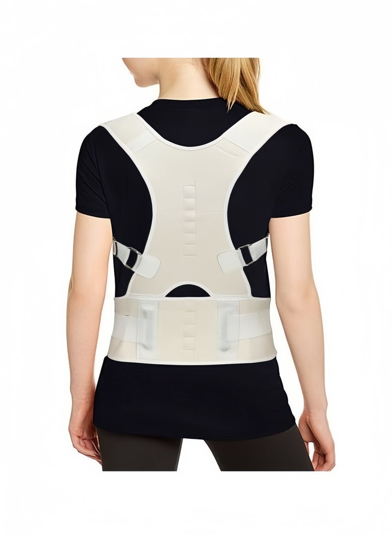 The Back Belt For Posture Correction And Shoulder Straightening Is Made Of Strong, Breathable Material That Is Comfortable To Wear - Image 4
