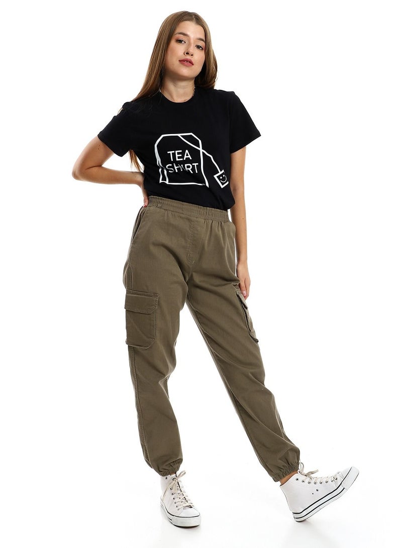 Cotton Printed T-Shirt For Women
