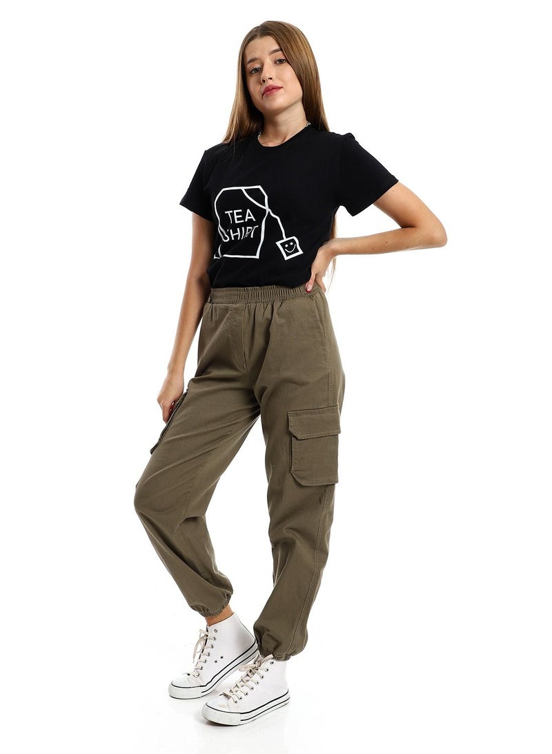 Cotton Printed T-Shirt For Women