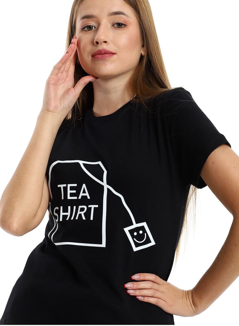 Cotton Printed T-Shirt For Women