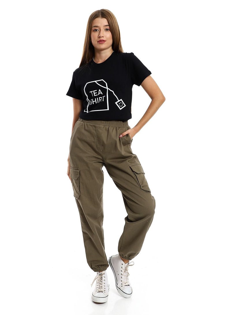 Cotton Printed T-Shirt For Women