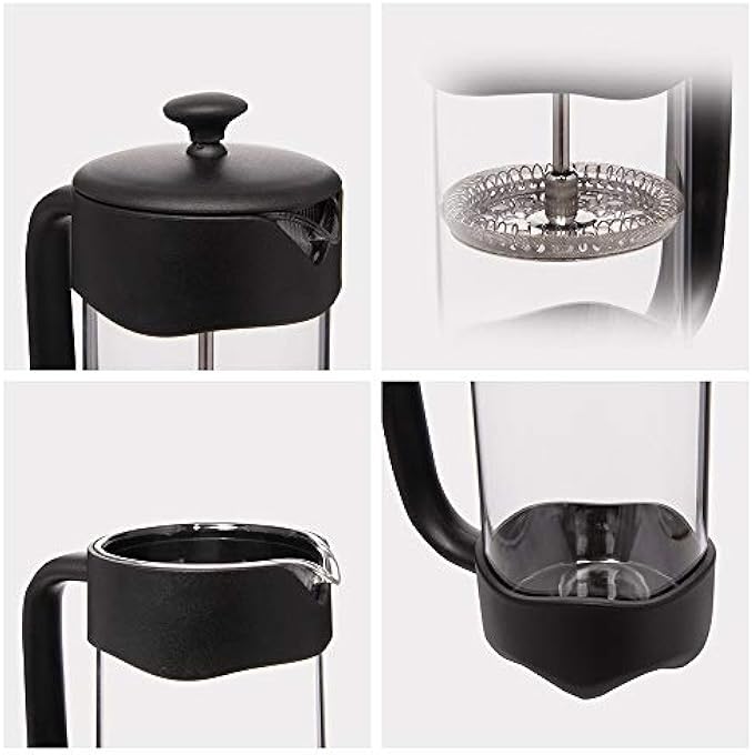 Biggcoffee Bigg Coffee Fy92 French Press Borosilicate Glass 350Ml Special Functional Compact Design - Image 5