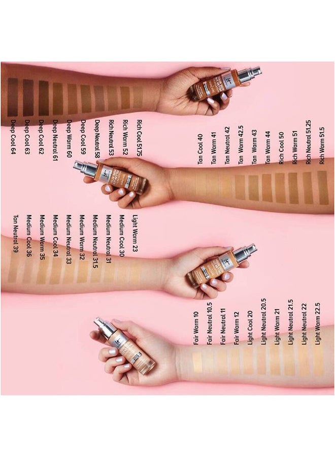 IT COSMETICS Your Skin But Better Foundation Plus Skincare Medium Cool 36 - Image 2