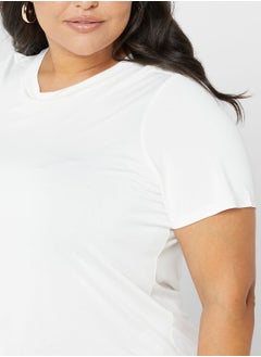 Vero Moda Curve Crew Neck Knitted Top  - Image 3