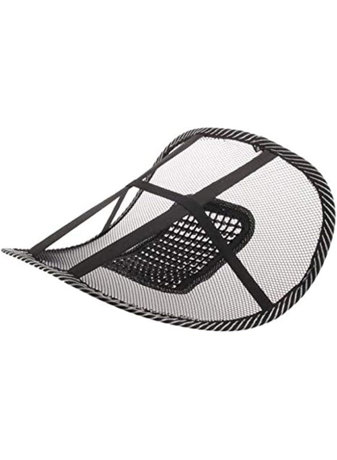 MTS وسادة دعم الظهر لكرسي السيارة مع تدليك ودعم قطني شبكي للتهوية - Image 3