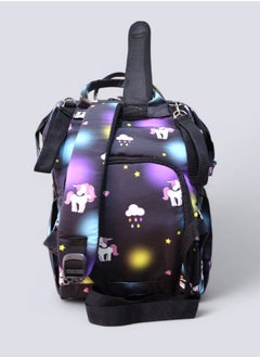 Generic Baby diaper bag, waterproof, suitable for carrying all baby items, with an attractive design and high quality (Black)  - Image 2