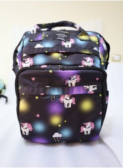 Generic Baby diaper bag, waterproof, suitable for carrying all baby items, with an attractive design and high quality (Black)  - Image 3