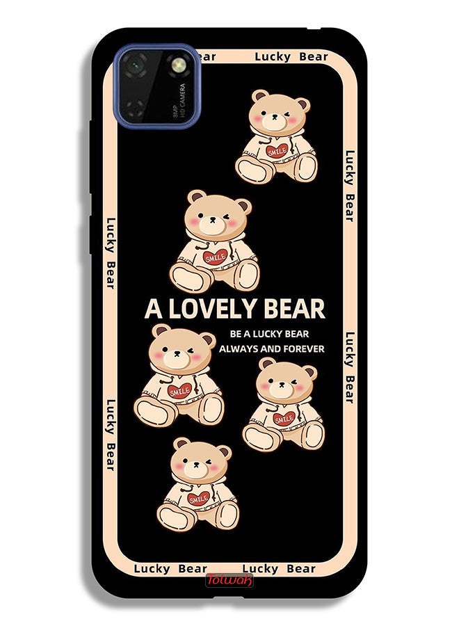 Tolwak Huawei Y5p Protective Case Cover A Lovely Bear - Image 2