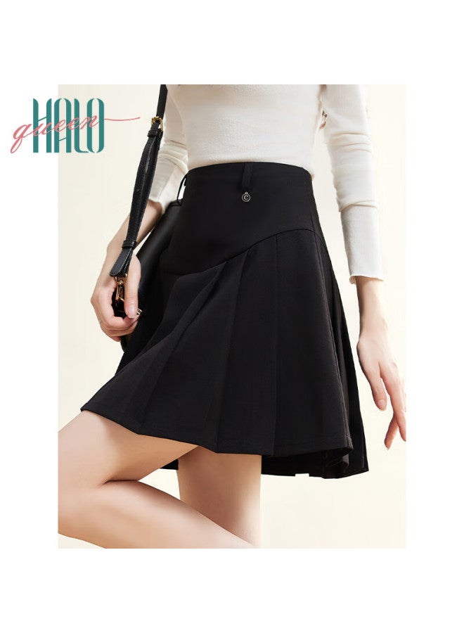 HALOQUEEN Halo Queen Pleated Skirt Women's New High Waist Slimming Cover Meat All-match A-line Jk Skirt Short Skirt - Image 5