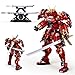 BDXEJV Samurai Mech Building Block Sets Mech Toys with Sword Stand Double Swords Weapon Japanese Warrior Model Play Sets Creative Collectible Toy for Adults Man Teens Boys 8 923 Pcs - Image 3