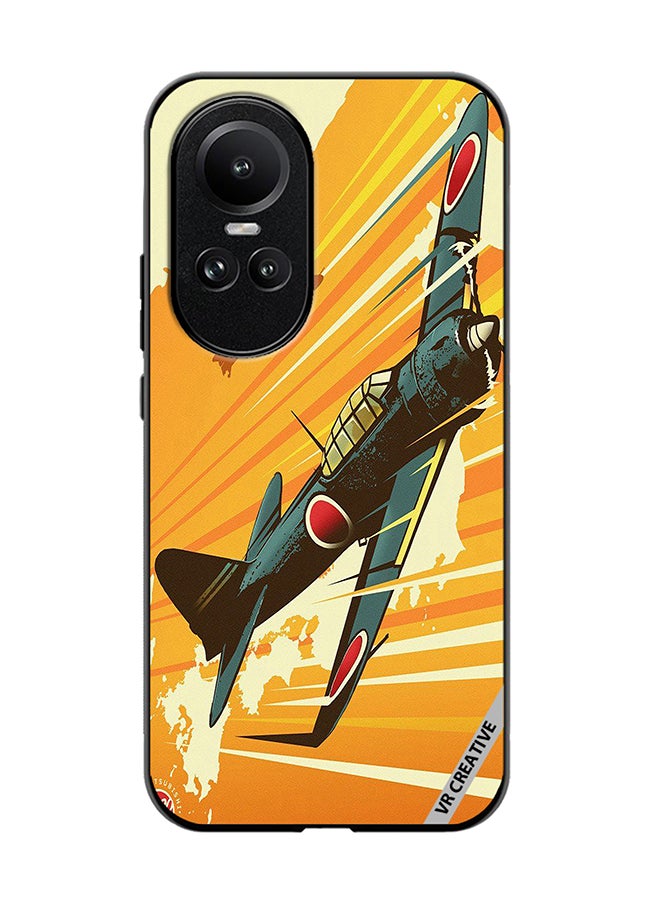 VR CREATIVE Protective Case Cover For Oppo Reno 10 Pro Helicopter Design Multicolour - Image 1