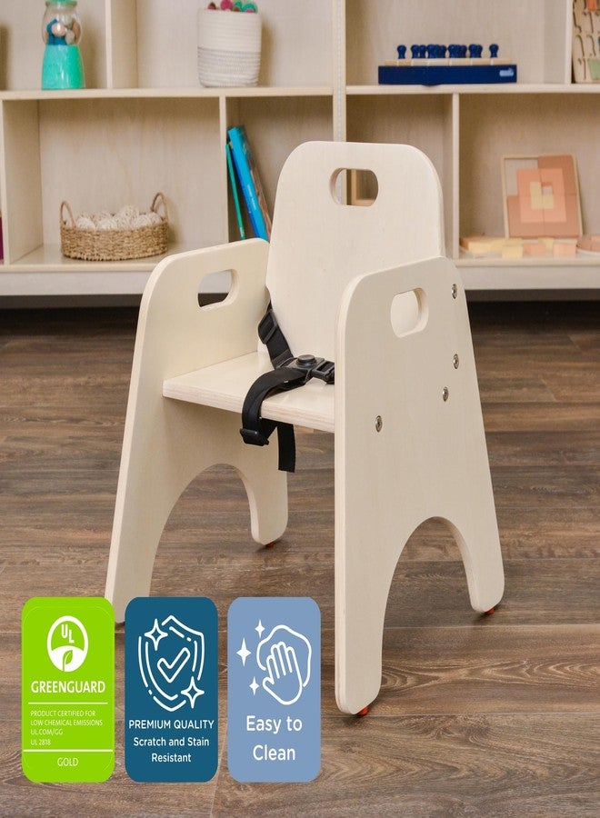 Angeles Children’s Factory Toddler Chair with Strap, Baby Activity Seat, Toddler Feeding Chair, 9" H Seat - Image 3