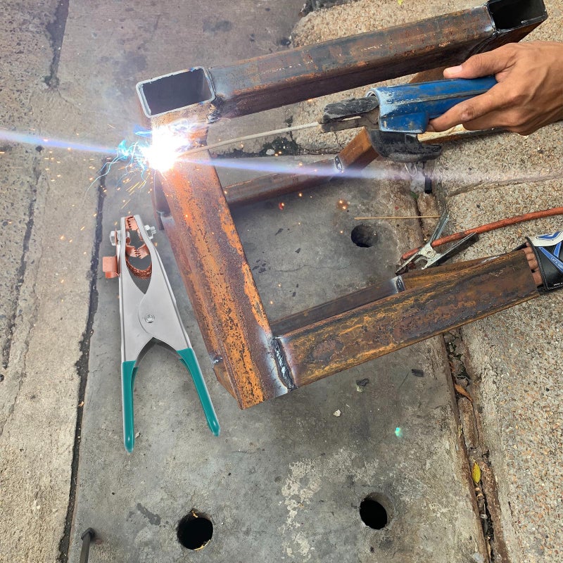 300A Copper Welding Ground Clamp for Metal Fabrication and Welding Machine - Image 5