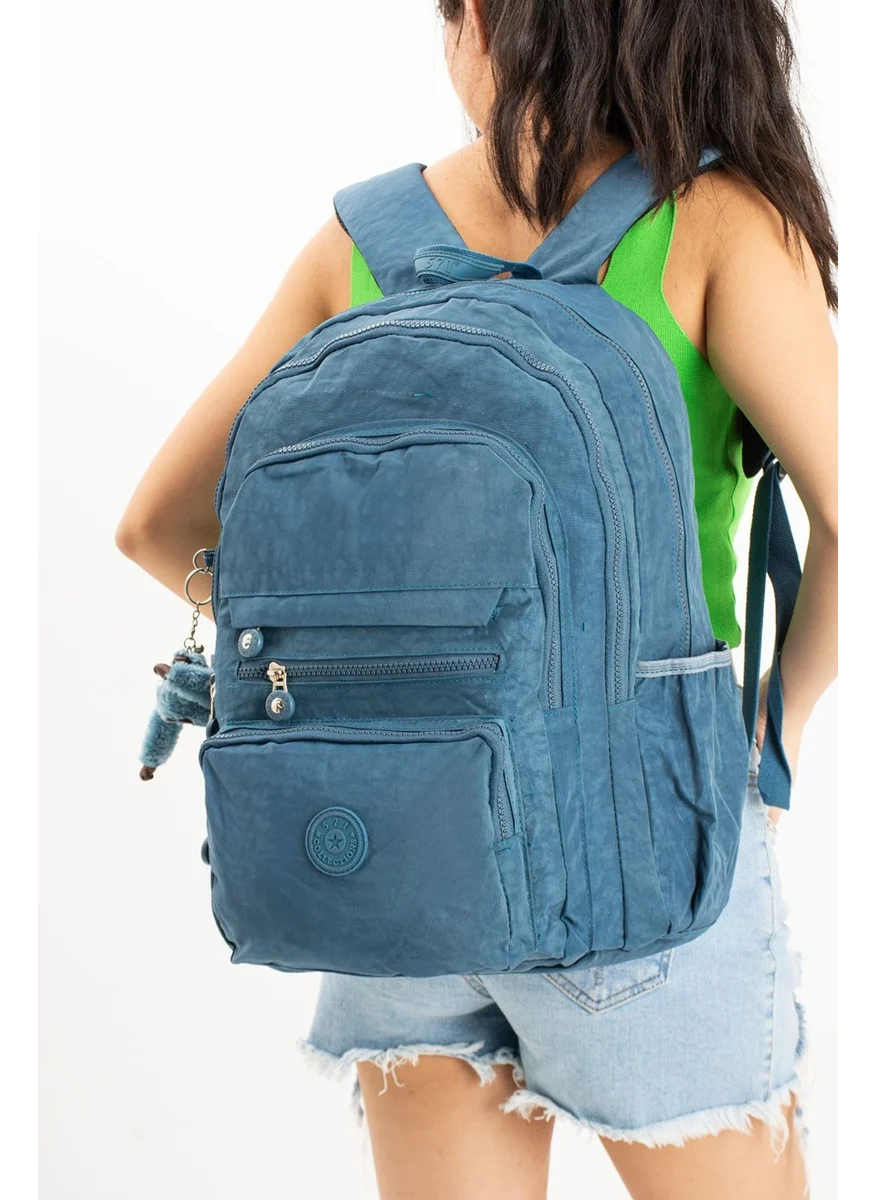 Çanta Trend Bag Trend Monkey + Ultra Light Multi-Pocket Crinkle Backpack Unisex