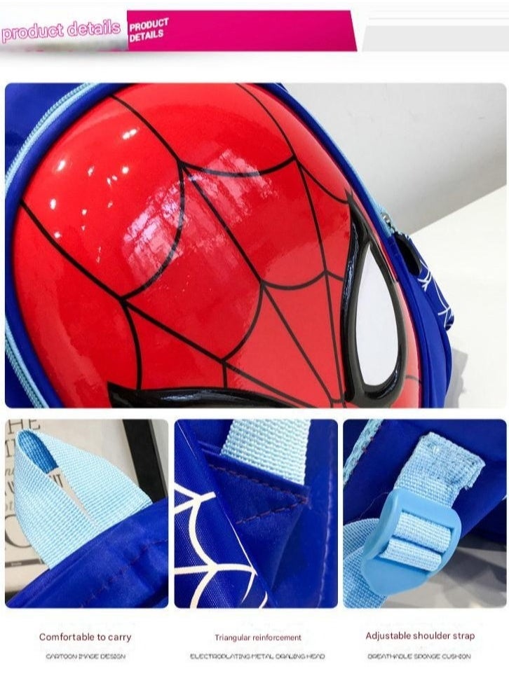 PEI  AN Children's Spider-Man Schoolbag Handsome Boy Cartoon Backpack Kindergarten Boys And Girls Children's Casual Backpack Trendy  - Image 2