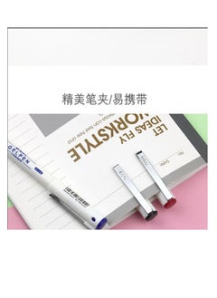 M&G M&G Chenguang White Grip Section Gel Pen Blue - 0.5mm - No:GP1390  - Image 5