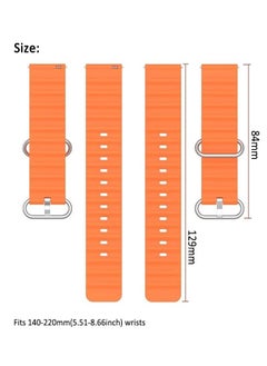 X-level 22MM Band Compatible with HUAWEI Watch GT3(46mm)/WATCH 3/3 Pro/GT2 Pro Replacement Silicone Waterproof Straps,also fit for Samsung Gear S3 Frontier & S3 Classic/Galaxy Watch 46mm/Galaxy Watch 3(45mm)  - Image 2