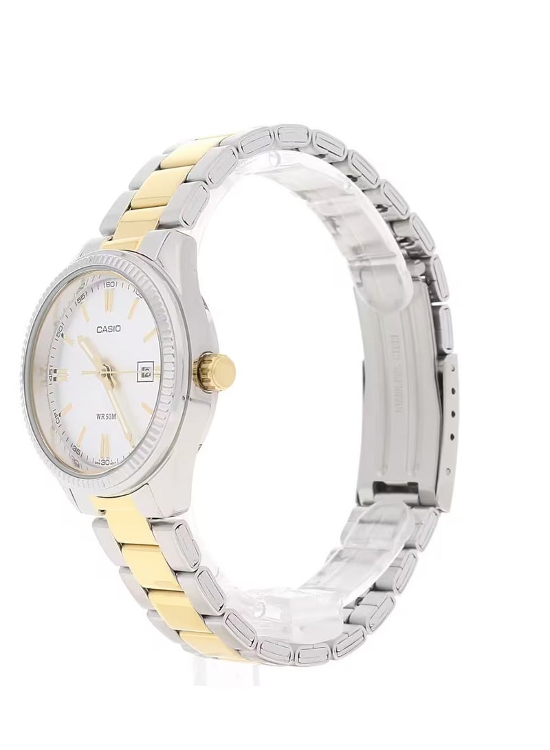 Casio Women's Quartz Analog Watch with Stainless Steel Strap - Image 2