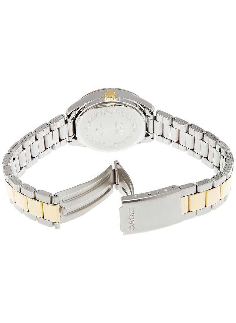 Casio Women's Quartz Analog Watch with Stainless Steel Strap - Image 3