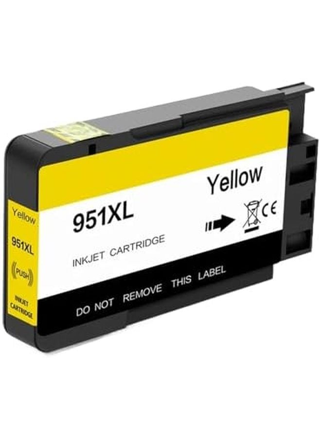 خرطوشة حبر أصفر متوافقة مع HP 950XL 951XL لطابعات Officejet Pro 8100 8600 8610 8620 - Image 1