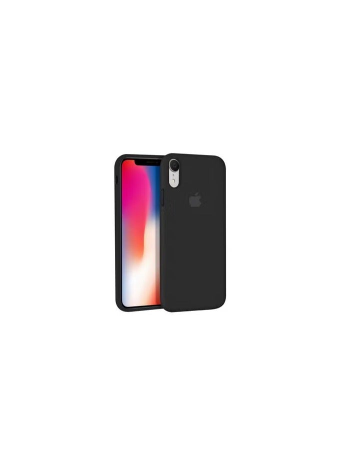 CATANES Apple iPhone XR Silicone Case Soft Ultra Slim Shockproof Cover 6.1 inch Black - Image 2