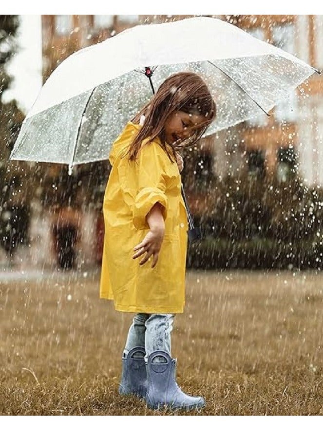 Folding Umbrellas Travel Umbrella, Transparent Umbrella Pocket Umbrella, Portable Compact Protection, Small Light Weight Waterproof - white - Image 5