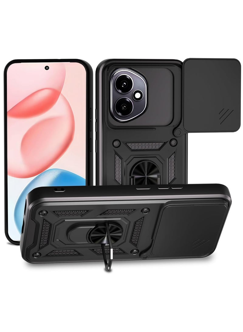 Honor 400 cover Generic Shield Full Protection Case With Metal Ring &Slide Camera Cover For honor 400 case