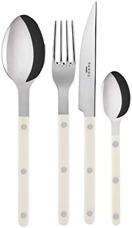 Sabre Flatware Bistrot Stainless Steel Ivory 5pcs Service for 4 20 pieces - Image 5