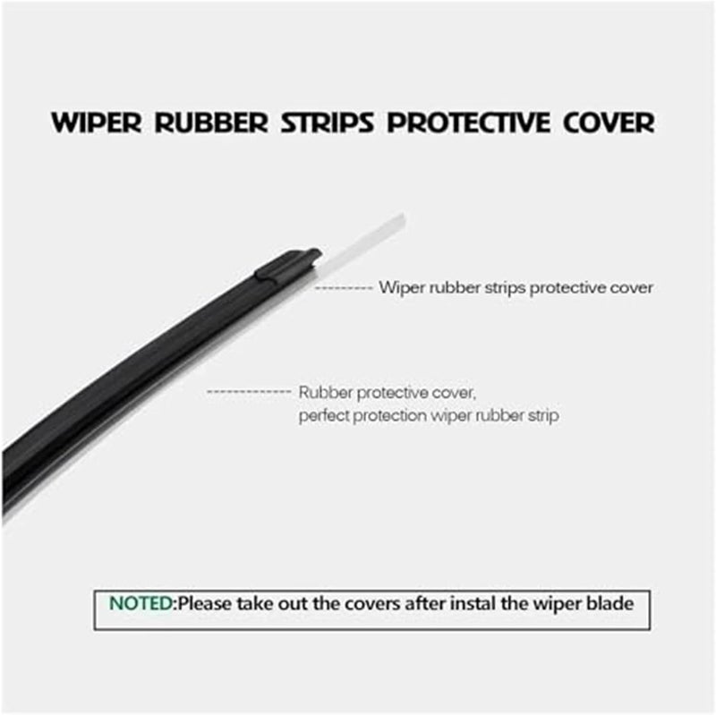 Wivplex Car Front Wiper Blades for Mazda Premacy 2001-2006 - Image 4