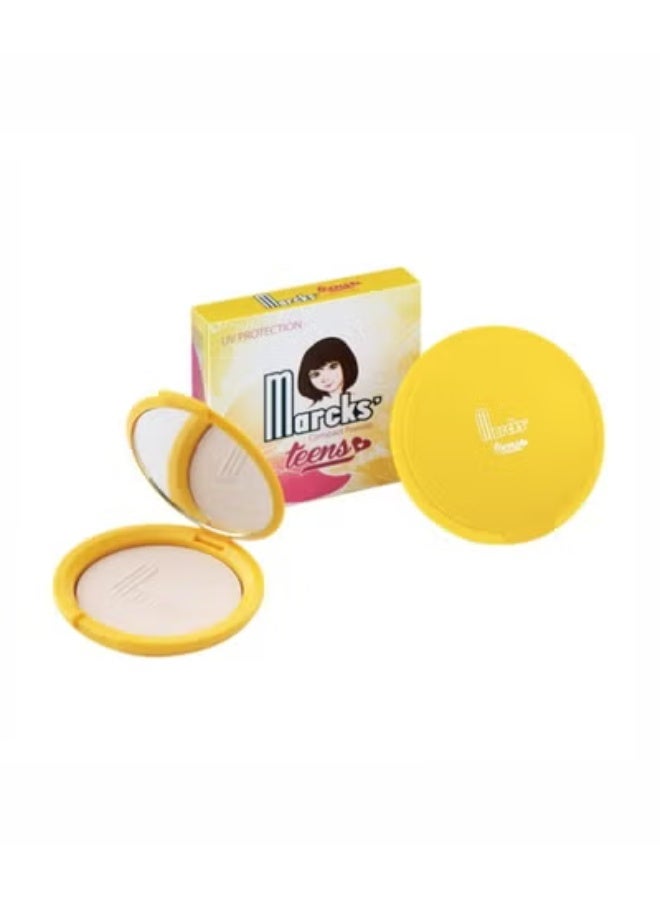 MARCKS Teens Compact Powder (Creme) 12gr - Image 1