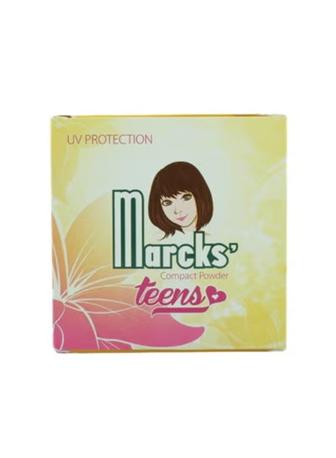 MARCKS Teens Compact Powder (Creme) 12gr - Image 4