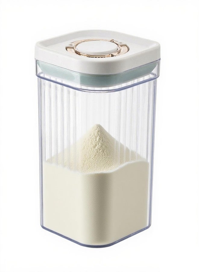 Louenth Formula Container - 1200ml Pop Top Milk Powder Container, BPA-Free Airtight Formula Dispenser with Scoop and Scraper - Image 1
