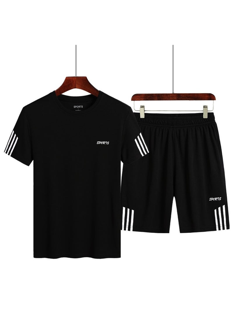 New Short Sleeved Long Pants Casual Sports Set - pzsku/Z6EB6BAF966840A2F7D06Z/45/_/1710988080/4fb0874c-541b-48a2-8673-501d37a9e60f