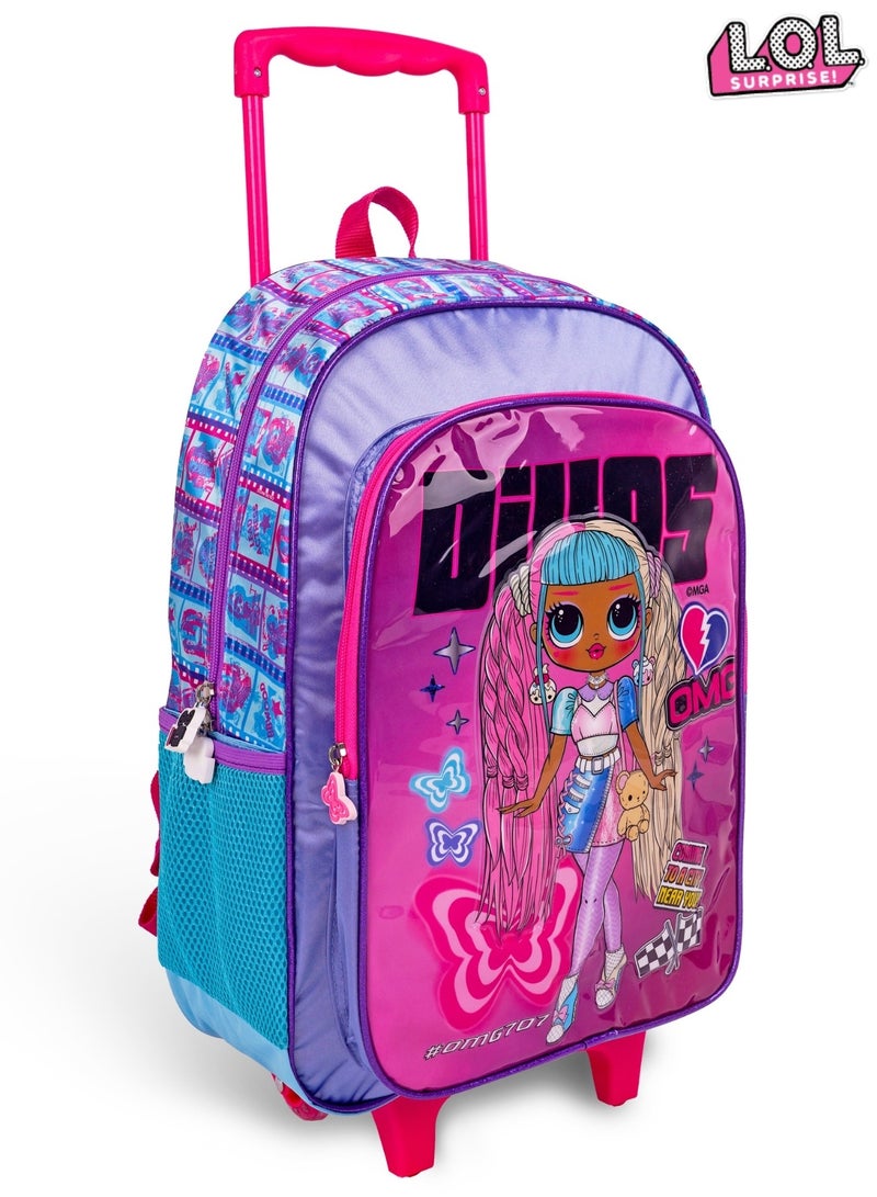 ام جي اي حقيبة مدرسية بعجلات -  بوصة للأطفال  في - Image 2