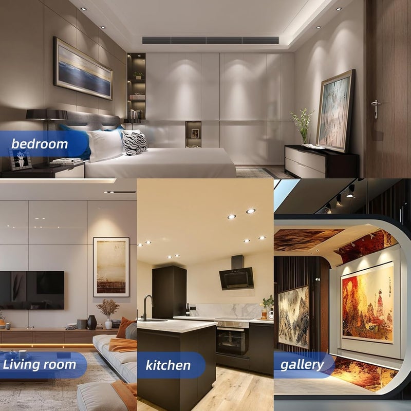 مصابيح سبوت لايت LED MR16، قاعدة GU5.3، 8 واط 800 لومن، زاوية شعاع 38°، عبوة من 20 - Image 4