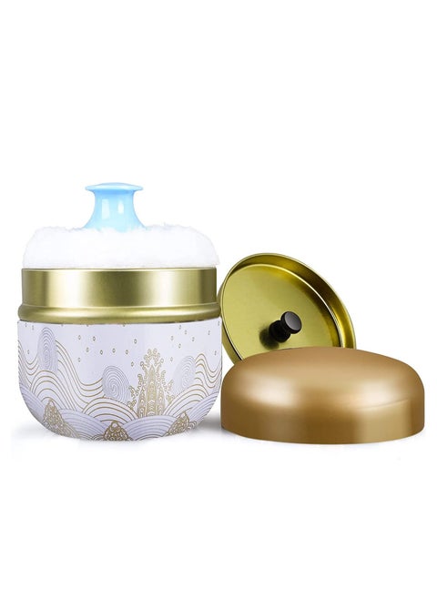 Powder Case with Puff for Body Empty Container Dusting Box Baby After Bath Kit Makeup Dispenser