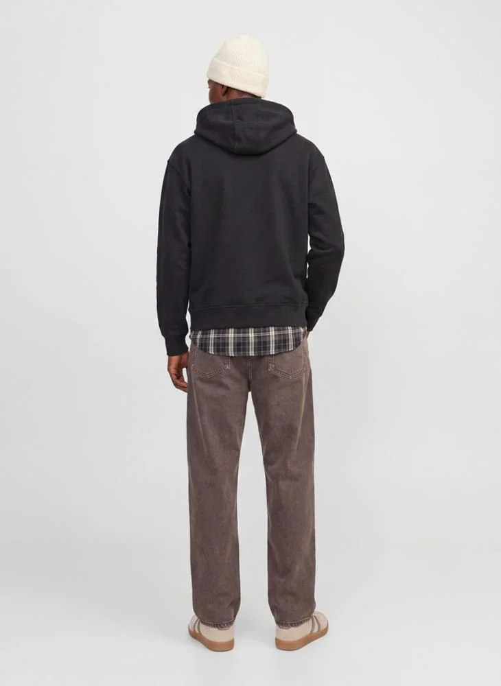 JACK & JONES Casual Zip Through Hoodie