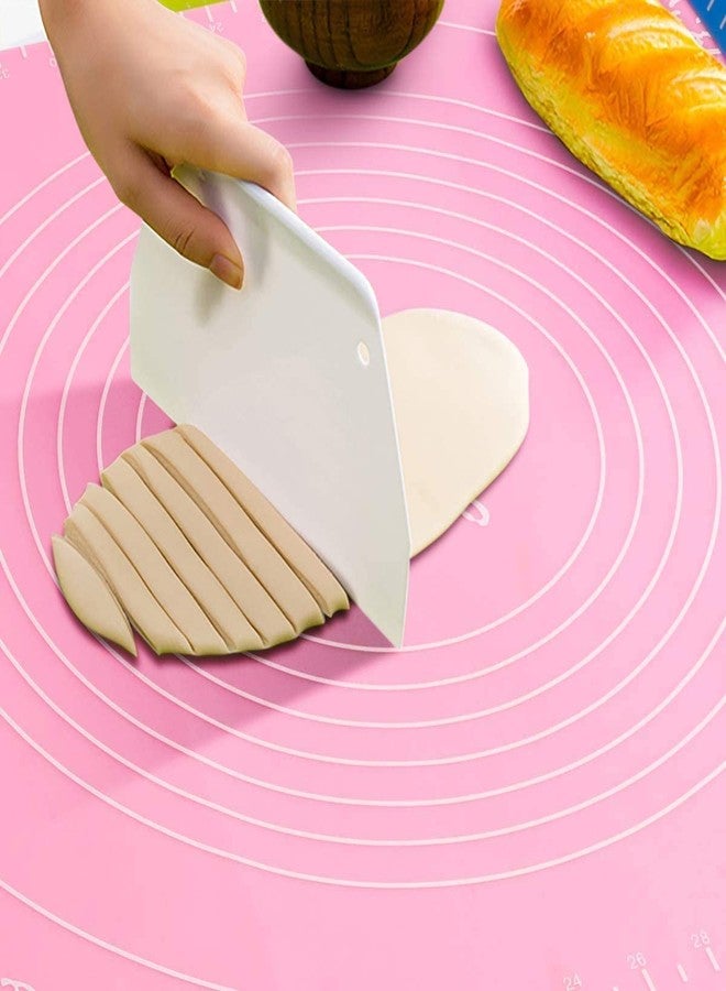 HEYOL Silicone Fondant Rolling, Dough Making, Roti Making, Silicon Backing Mat, Stretchable Chapati Mat for Kitchen (Multicolour) Pack of - 1 - Image 2