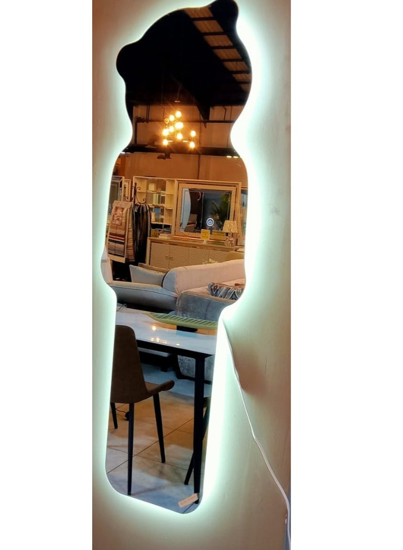 CAT SHAPE LED MIRROR 40*120 CM FOR LIVING ROOM - Image 1