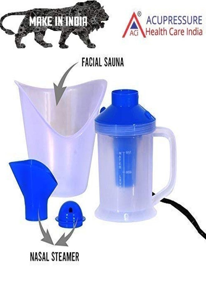 اسي جهاز تبخير الساونا البخارية ACi DR Cross 3 في 1 فائق الجودة (أزرق) - Image 5