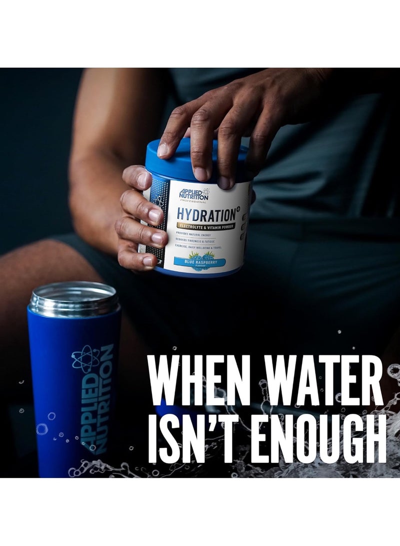 Applied Nutrition Hydration Electrolyte & Vitamin Powder, 240g, Blue Raspberry - Image 5