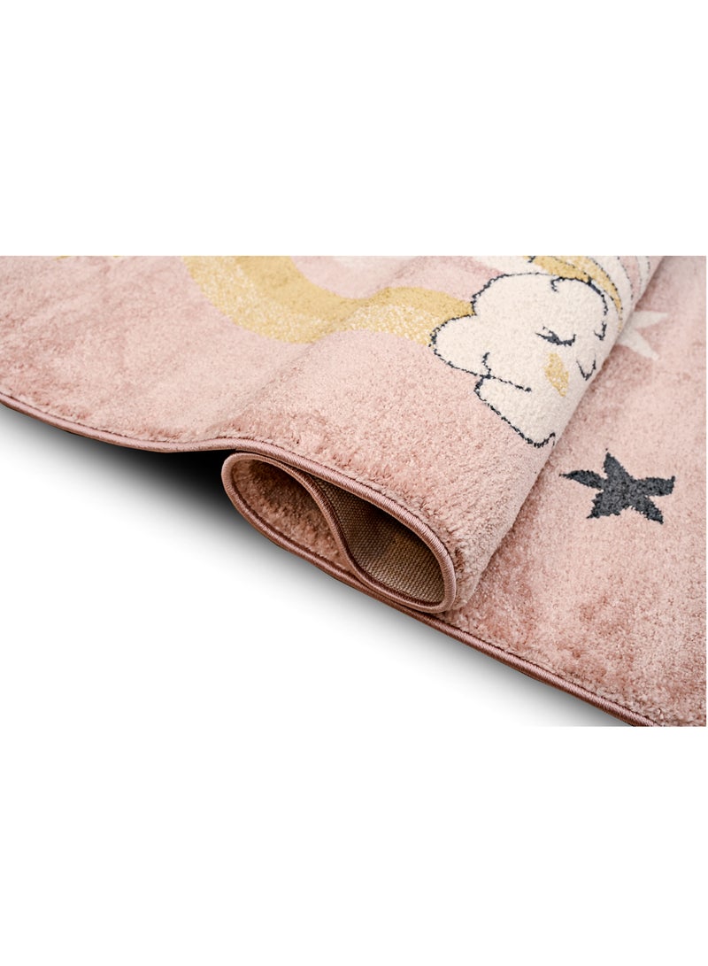 MILANO B9763A L. PINK / WHITE 120X180 Kids Rug - Image 5
