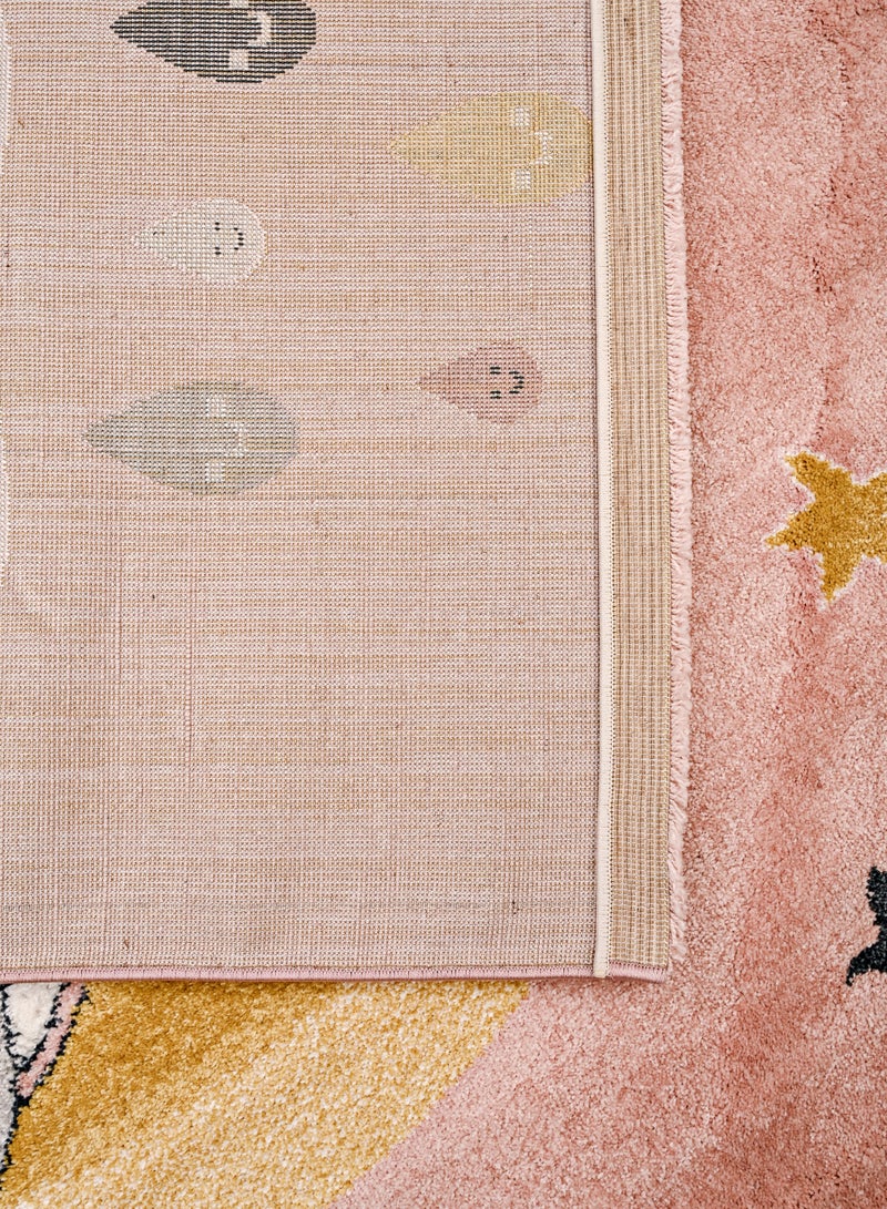 MILANO B9763A L. PINK / WHITE 120X180 Kids Rug - Image 3